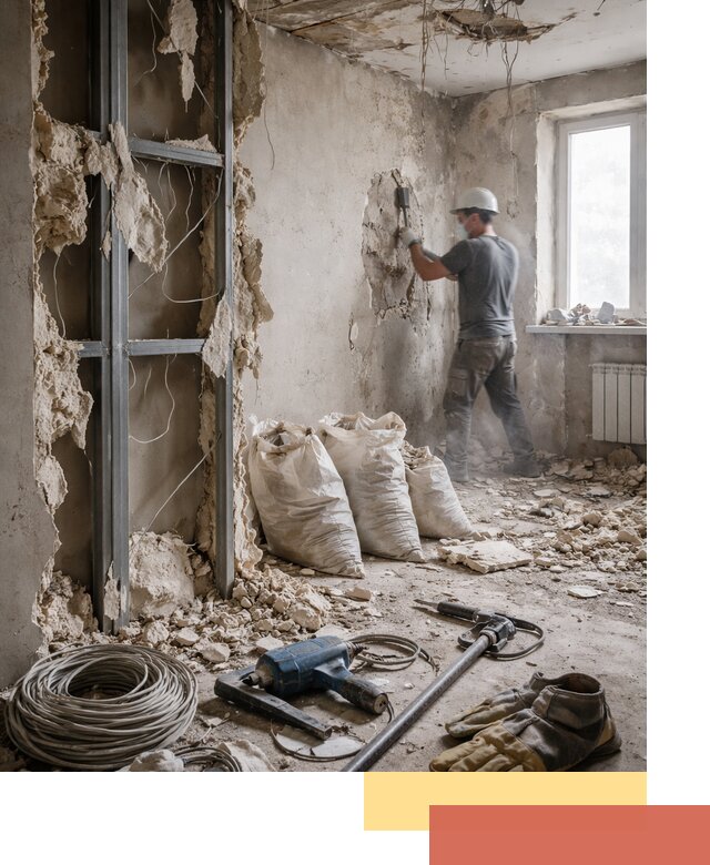 Профессиональный демонтаж зданий и конструкций в Кисловодске