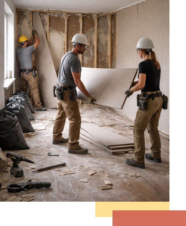 Демонтаж стеновых панелей в Кисловодске быстро и аккуратно