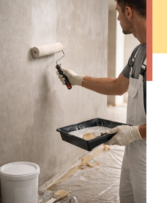 Грунтовка стен в Кисловодске от 2353 руб. м2 — быстро, недорого, с материалом | ОТДЕЛОЧНИК-Ксл