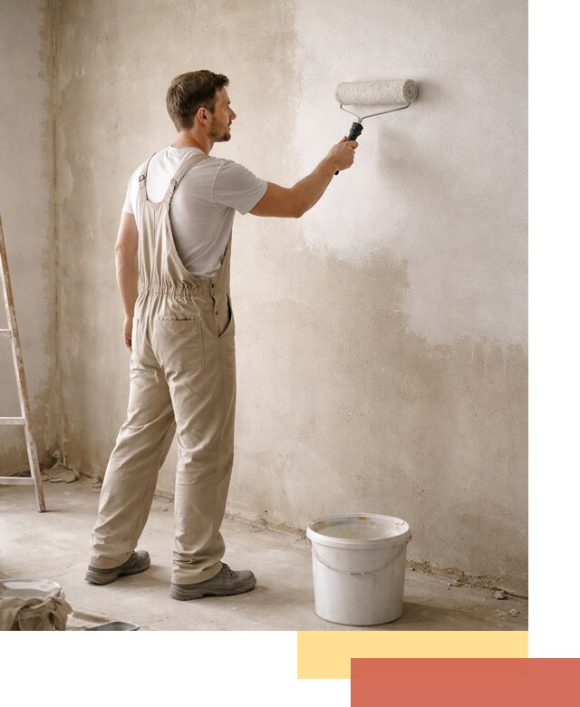 Грунтовка стен под отделку в Кисловодске профессиональным раствором