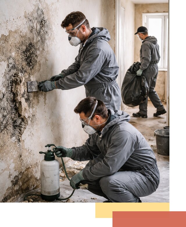 Удаление плесени со стен профессионально в Кисловодске