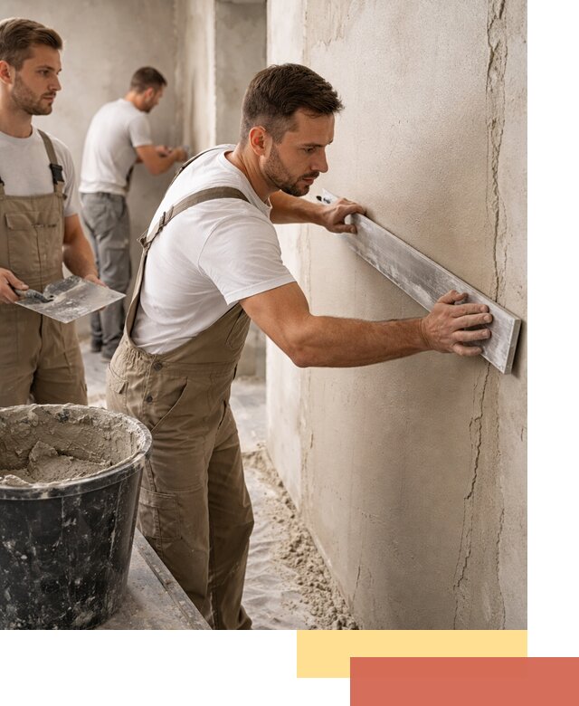 Штукатурка стен без маяков в Кисловодске быстро и качественно