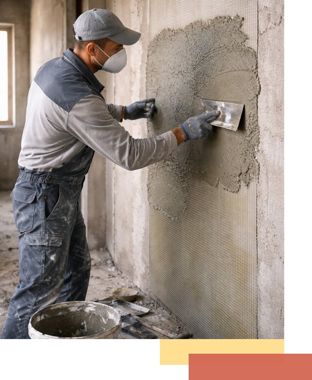 Штукатурка стен по сетке в Кисловодске под ключ качественно и быстро