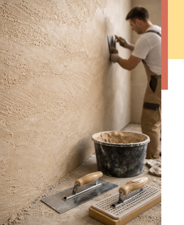 Декоративная штукатурка травертин в Кисловодске от 1925 руб/м2 — качественно и недорого | ОТДЕЛОЧНИК-Ксл