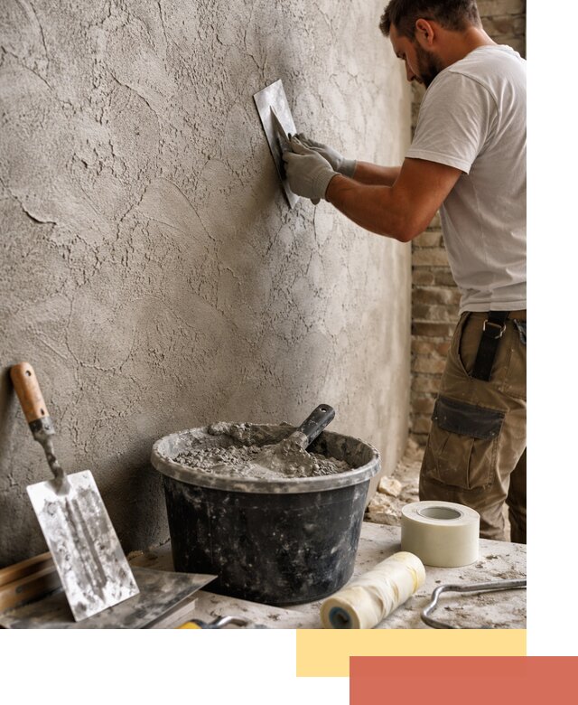 Декоративная штукатурка лофт в Кисловодске — отделка стен и потолков