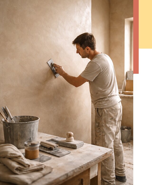 Марокканская штукатурка таделакт в Кисловодске под ключ от 4491 руб. | ОТДЕЛОЧНИК-Ксл