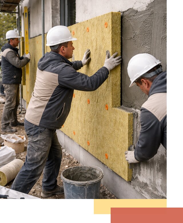 Утепление стен минватой в Кисловодске — тепло и звукоизоляция