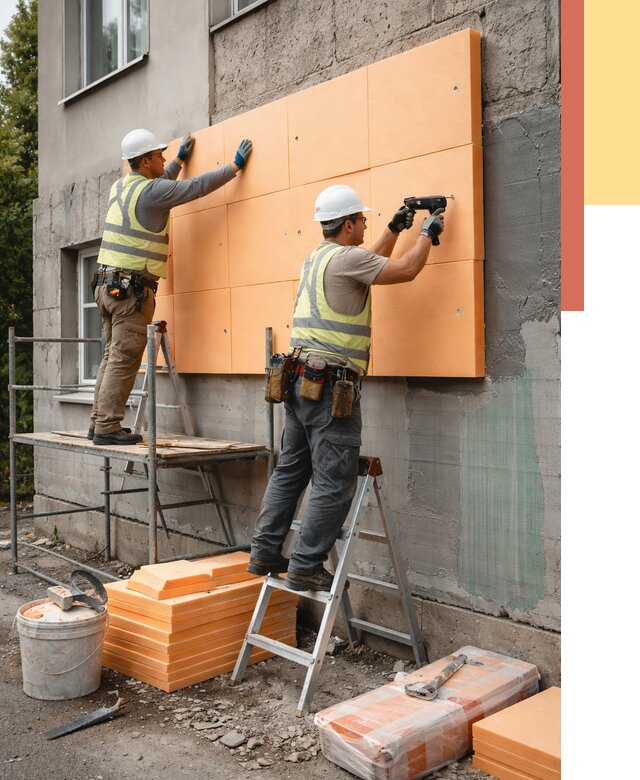 Утепление стен пеноплексом в Кисловодске от 1978 руб./м2 — быстро и недорого | ОТДЕЛОЧНИК-Ксл