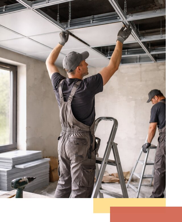 Монтаж кассетного потолка в Кисловодске качественно и быстро