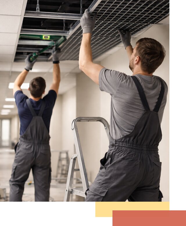 Монтаж потолка Грильято в Кисловодске: установка под ключ качественно