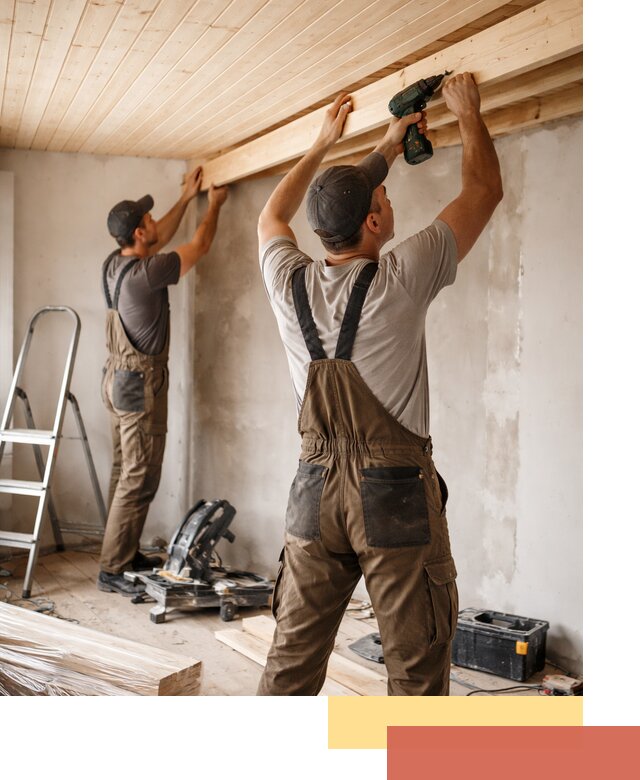 Монтаж потолка из вагонки в Кисловодске профессионально и аккуратно