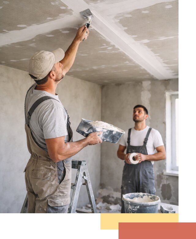 Обработка швов потолка ГКЛ в Кисловодске: качественная заделка и шпатлевка