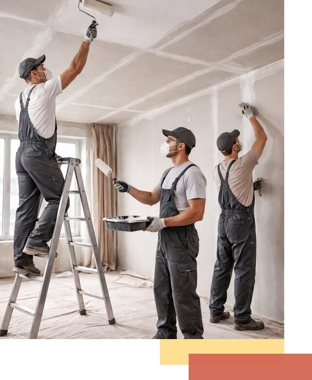 Покраска потолка из гипсокартона в Кисловодске качественно и недорого