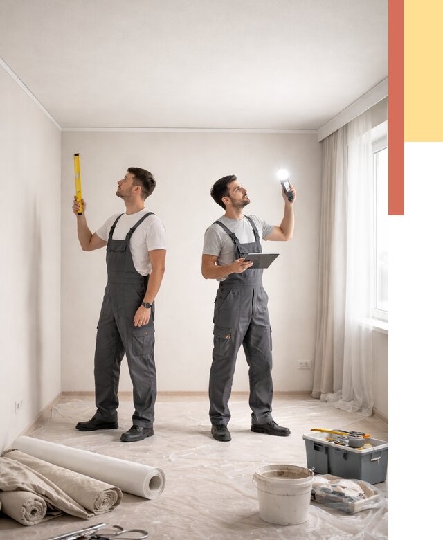 Отделка потолка в Кисловодске недорого от 802 руб/м2 | Услуги ОТДЕЛОЧНИК-Ксл