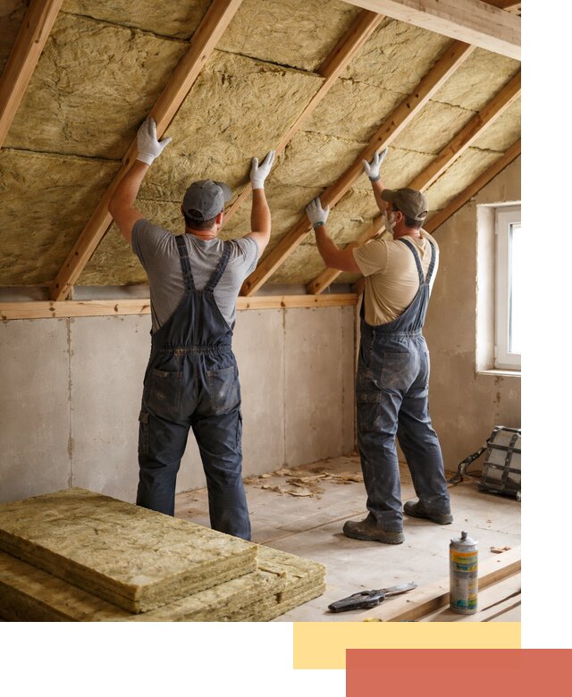 Утепление потолка минеральной ватой в Кисловодске